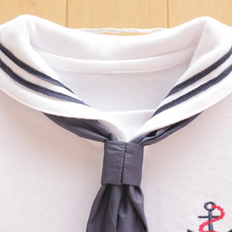 Peuter Baby Boy Kleding Sailor Navy Wind Stijl Romper Korte Mouw Jumpsuit Kostuums Zomer Outfits Voor 4-18Months
