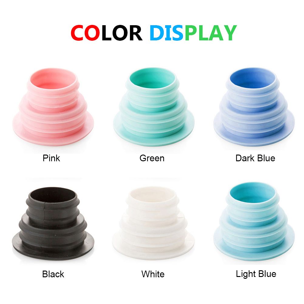 Household Washing Machine Pipe Connector Insect Proof Anti-odor Sewer Pipe Seal Ring Sealing Cover Floor Drain Plug