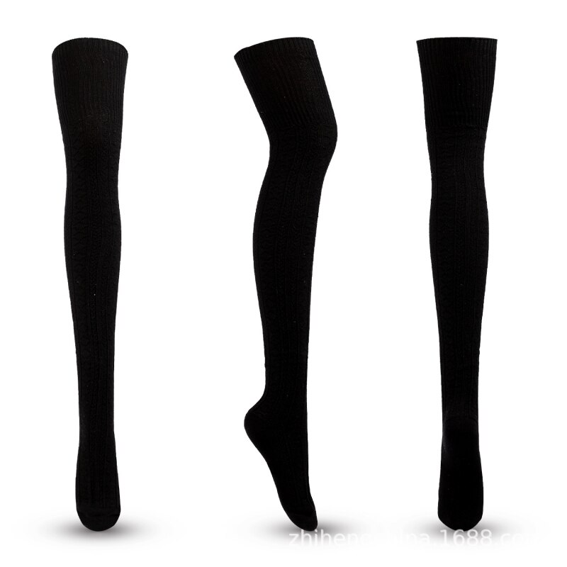 Compressiekousen kniekousen lange kousen dames dijkousen elastische spataderen sokken over de knie sportsokken