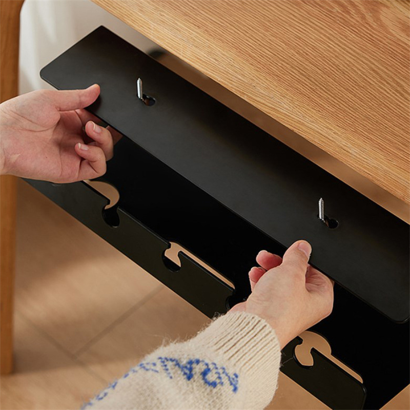 Unter Schreibtisch Kabel Verwaltung Kabel rinne unter Schreibtisch mit Klemme Steckdosen leiste Kabel Halfter kein Bohren robuste geräumige Versorgung