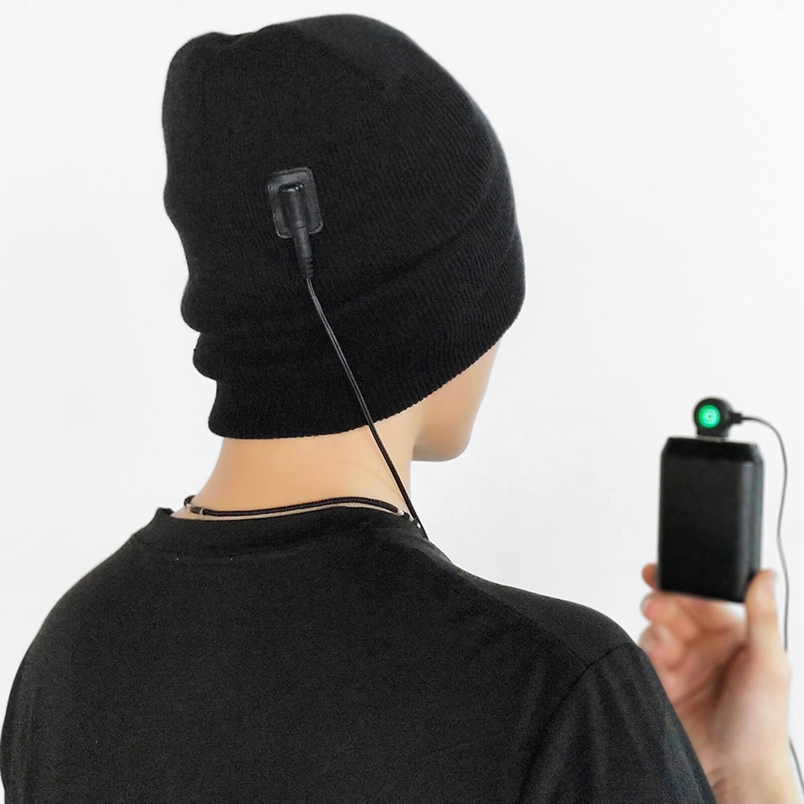 Bonnet chauffant en tricot pour l'hiver, pour Sports de plein air, Ski, USB, électrique, infrarouge lointain, cyclisme, randonnée, alpinisme