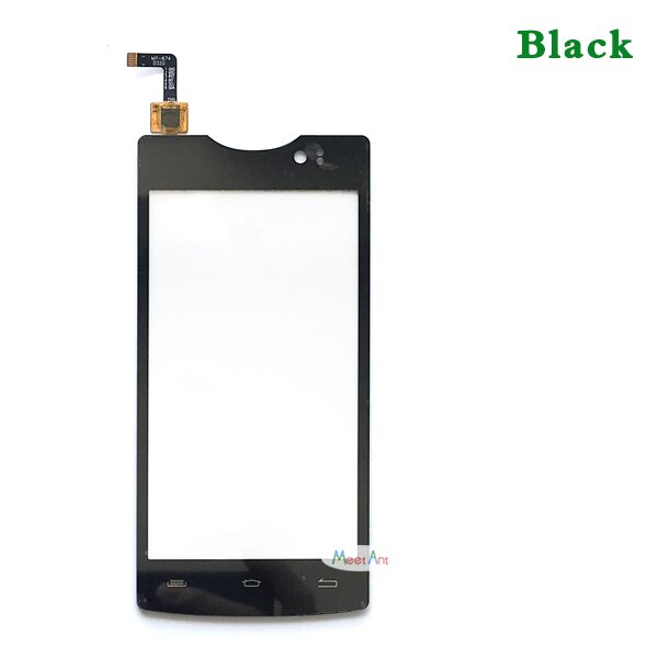 Ersatz 4,5 "Für Micromax D320 D 320 Touchscreen Digitizer Sensor Äußeren Glas Objektiv Panel: black No Tool