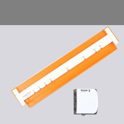 A4/A5/B5 Papier Cutter See Locher verlieren-Blatt Perforator Manuelle Sammelalbum Stanzen Maschine Büros Schule Verbindlich schreibwaren: 01Orange