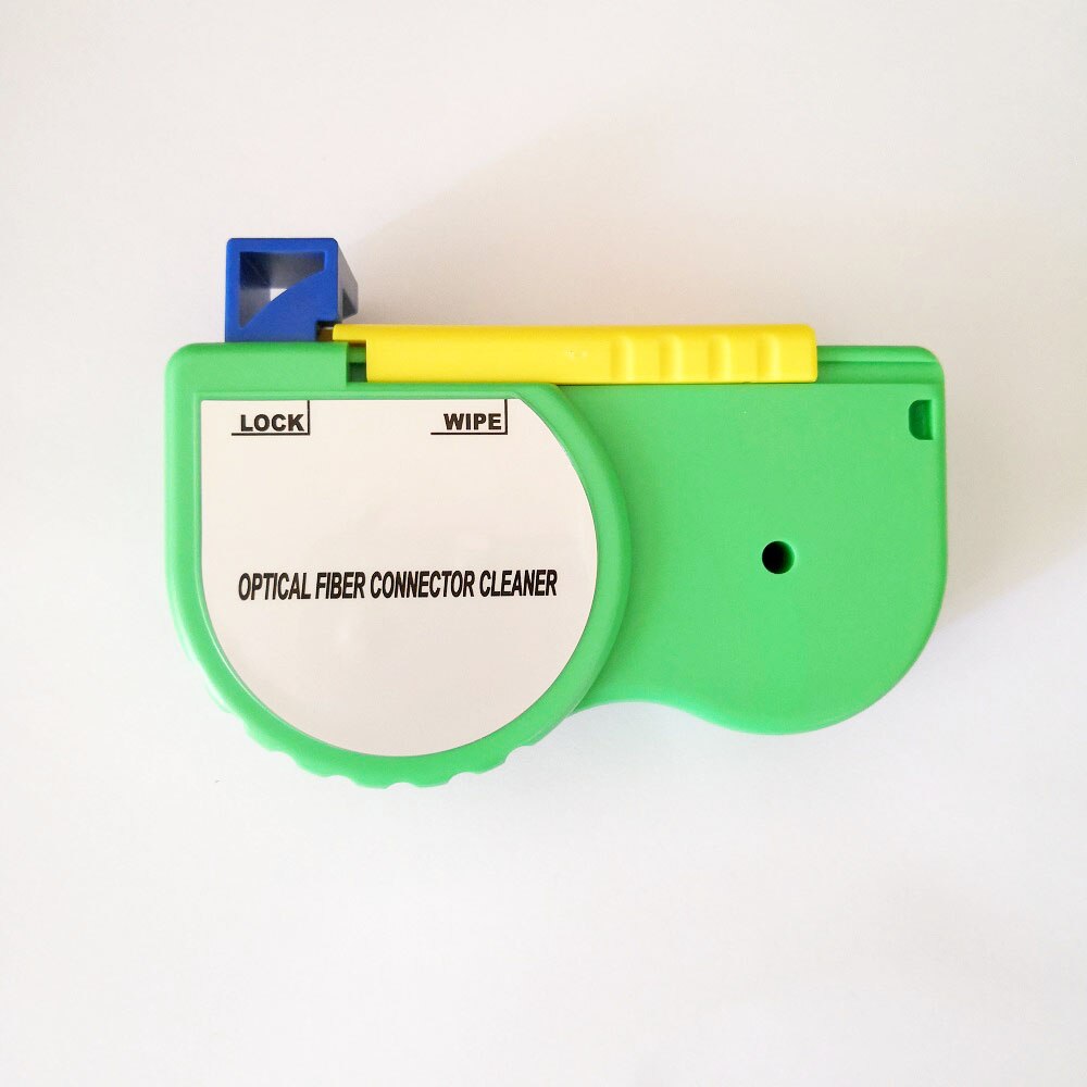 Fiber Optic Cleaning Kit with End Face Fiber Cleaner Clean Pen One Click Cleaner LC FC SC ST E2000 Connector: Cleaner Box