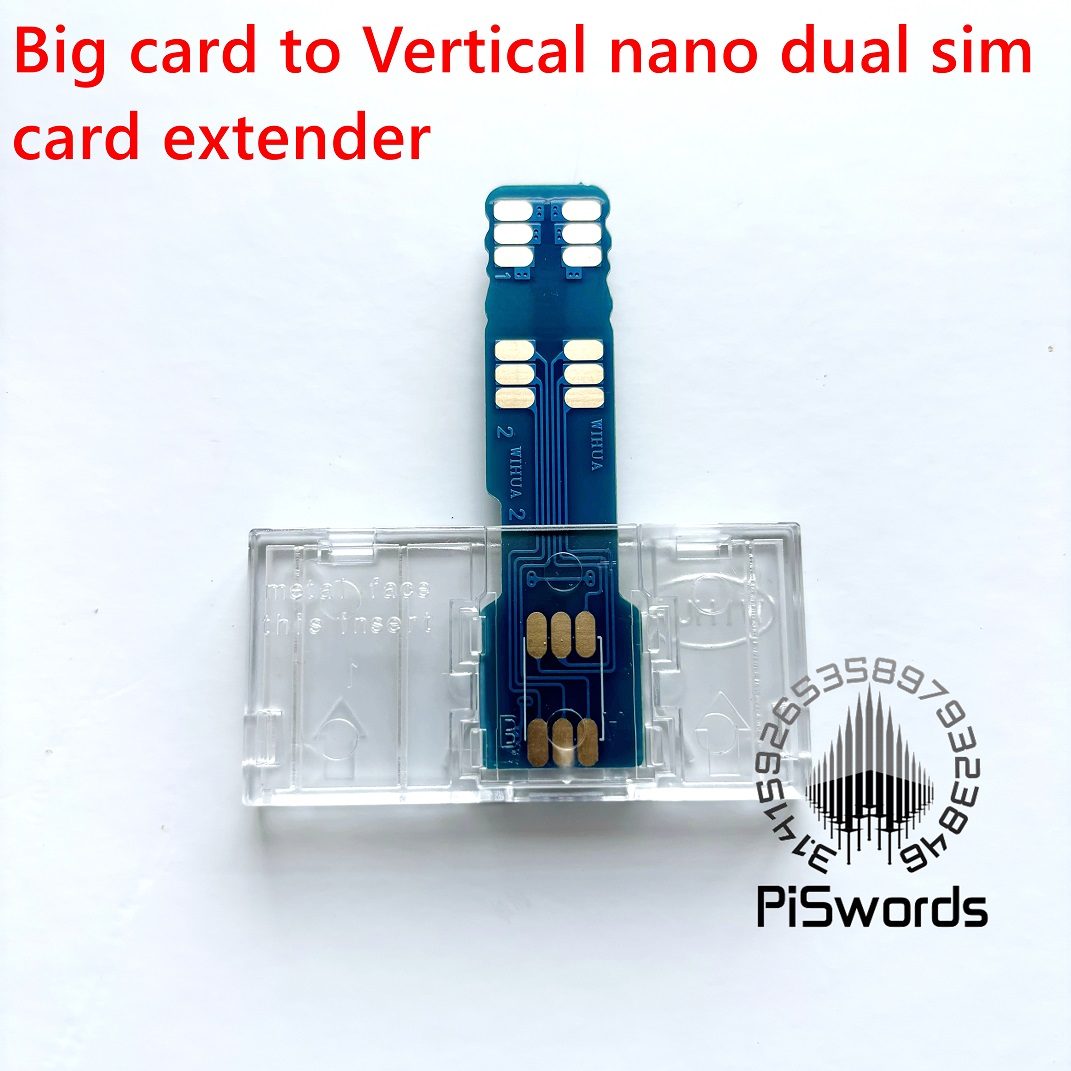 Grote Smartcard Converter Naar Verticale Nano Dual... – Vicedeal