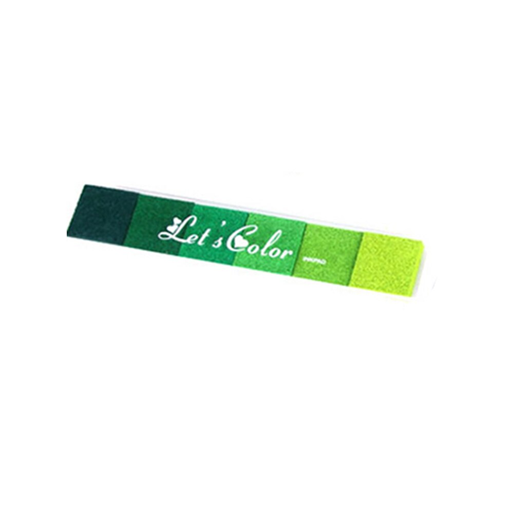 Fingerabdruck Tinte Pad Gradienten Farbe Gummi Stempelkissen Stempel Finger Drucken Für freundlicher freundlicher Lärm889: Farbe 8