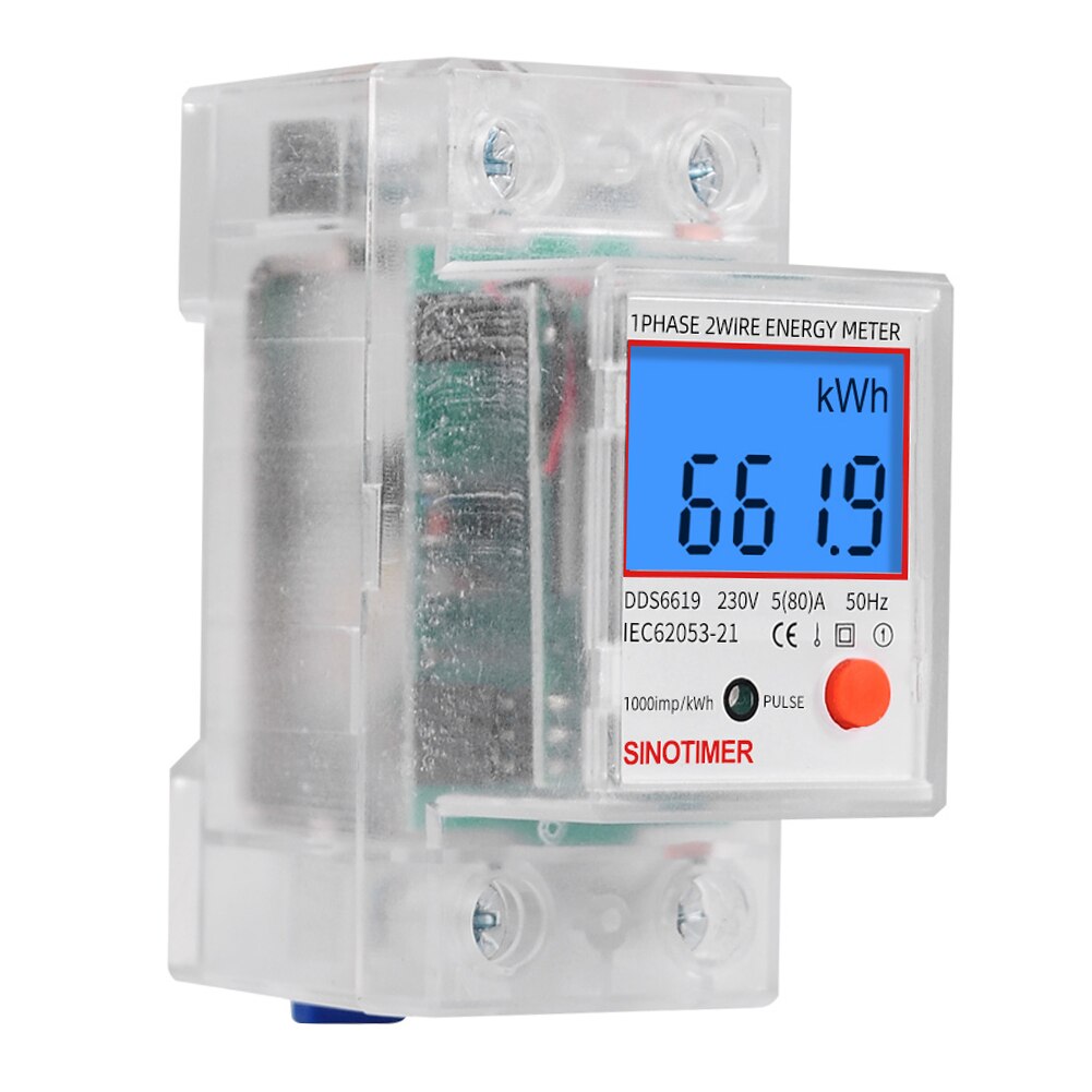 Digitaalinen lcd sähkö kwh wattimittari virrankulutus energiamittari analysaattori tehokerroin monitoimimittari