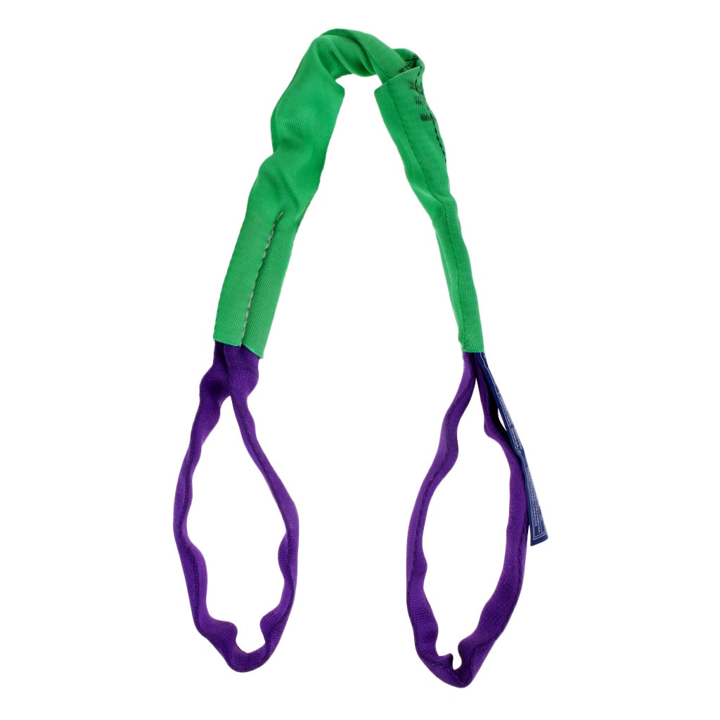 Sangle de levage ronde sans fin pour grue | 3,3 pieds