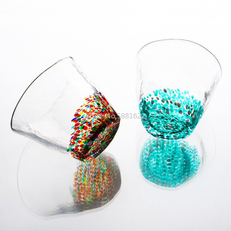 Handmade Stained Glass Tea Cup Colorful Tea Cup Home Glass Tea Set