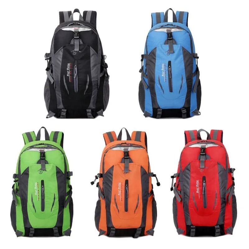 Durable Camping Backpack 40L Large Capacity Travel Rucksack Nylon Waterproof Outdoor Bags Hiking Travel Bag