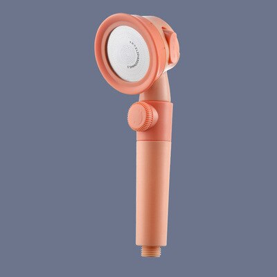 High Pressure Shower Head with switch on/off button Bathroom 3-Function SPA Filter Bath Head Water Saving Shower: B
