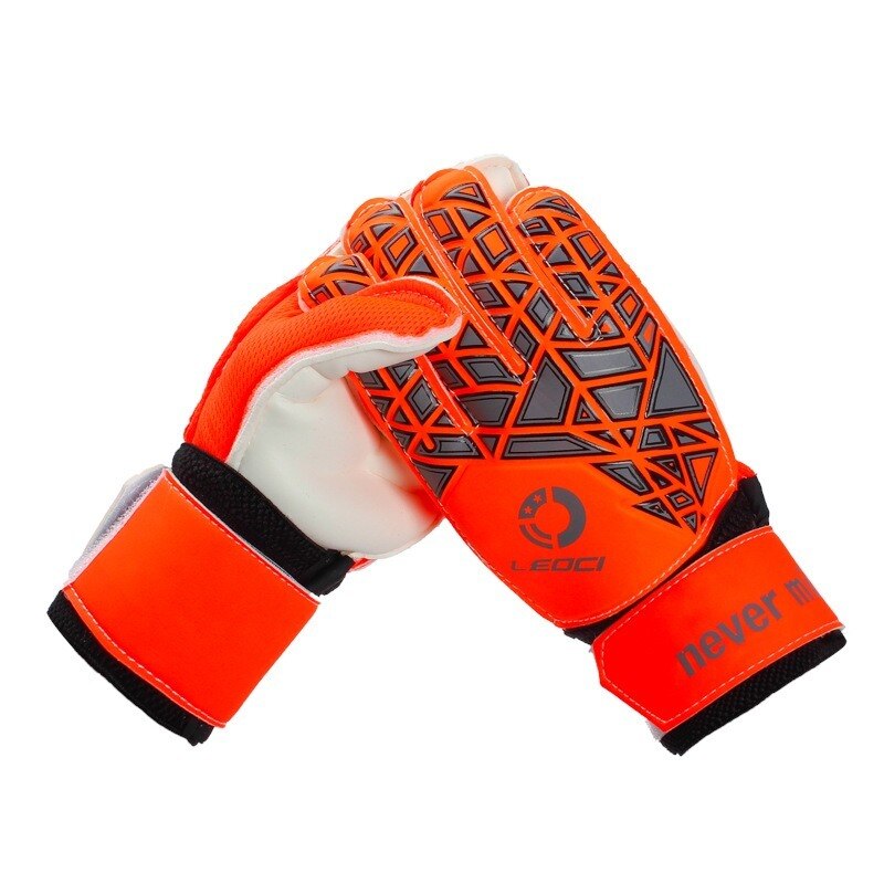 Goalkeeper Gloves with Fingersave Protection Rods Soccer Thick Latex Anti-slip Football Goalie Gloves