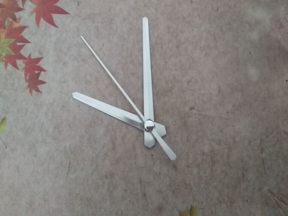 Best Clock DIY Hands 50Sets Silvery Metal Arrows for DIY Repair Tools