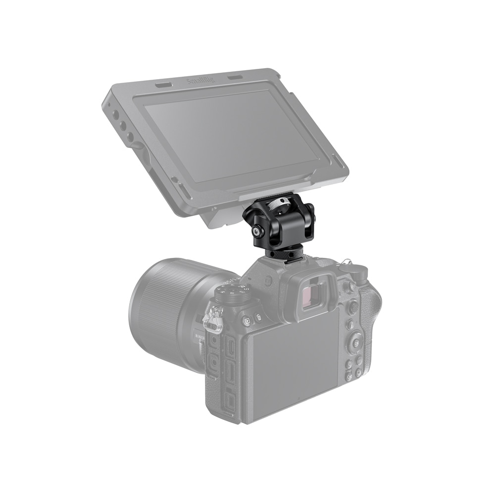 SmallRig Universal Tilting Monitor Mount with Cold Shoe For SmallHD/Atomos/Blackmagic Monitor/Screen/EVF Mount -2431