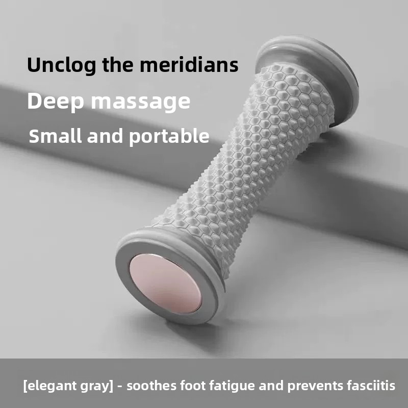 Voetmassage Massage Roller Fascia Roller Spierontspanning Yoga Massage Bal Platvoeten Boog Trainer Voetverzorgingshulpmiddel: Ivoor