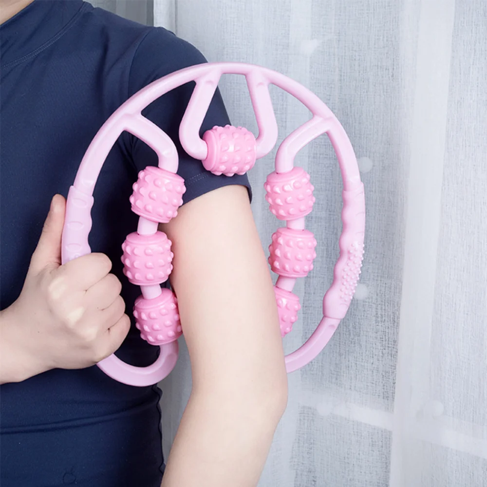 Massage Rolle Anti-Zellulitis Massagegerät Körper Bein Abnehmen Rolle Yoga Ausbildung Gerät U-förmigen Pilates Muskel Entspannung Rolle
