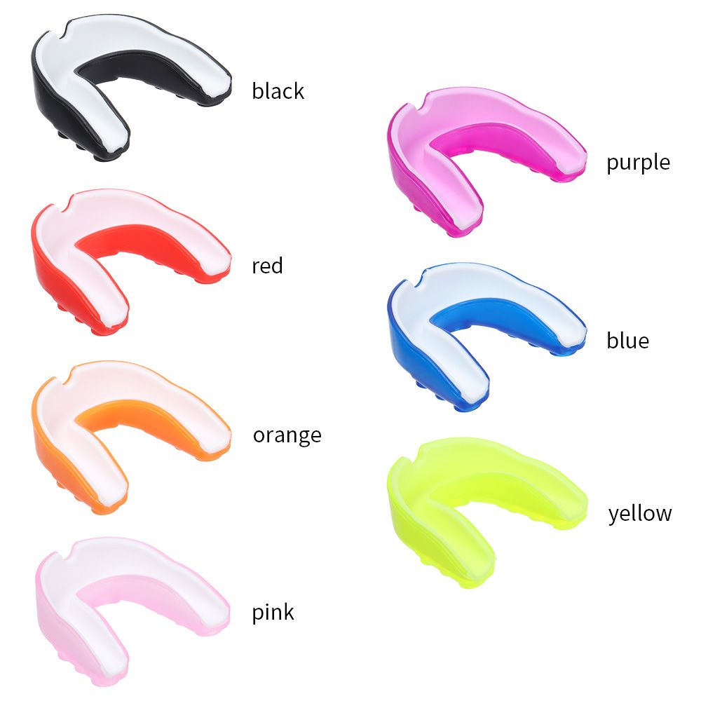 Adult Kids Football Silicone Boxing Gum Shield Teeth Protection Mouth Guard Rugby