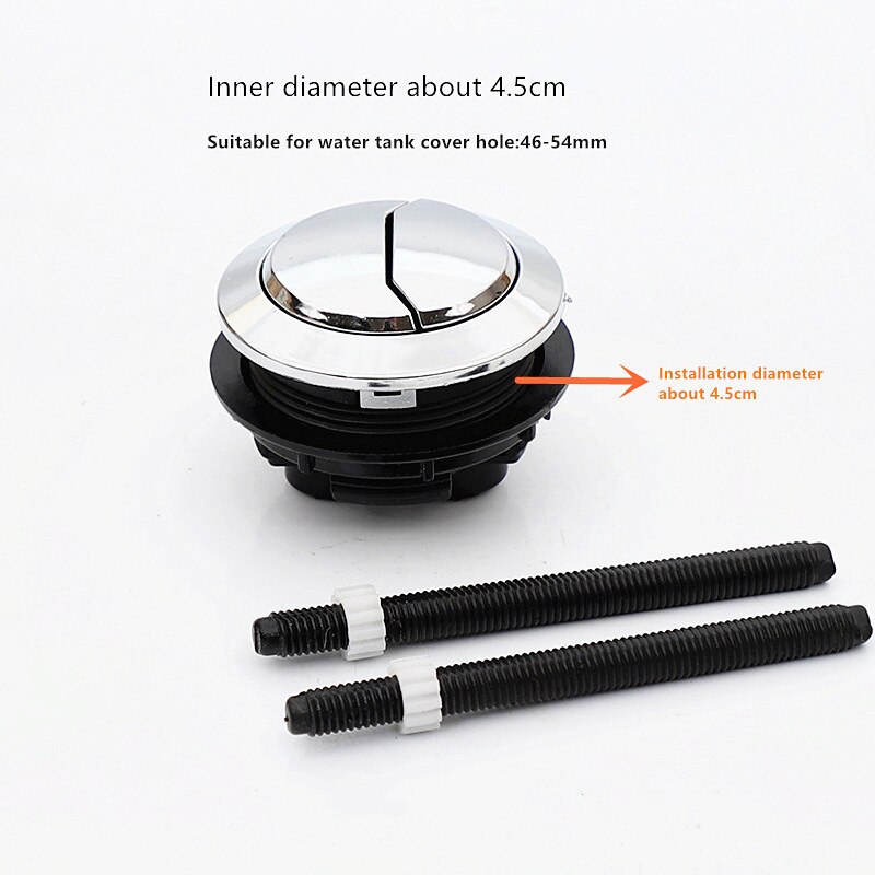 Various round square ABS Plastic Hand press FLush Button bathroom Toilet water tank push button accessories,FL21010: Toilet Buttons B