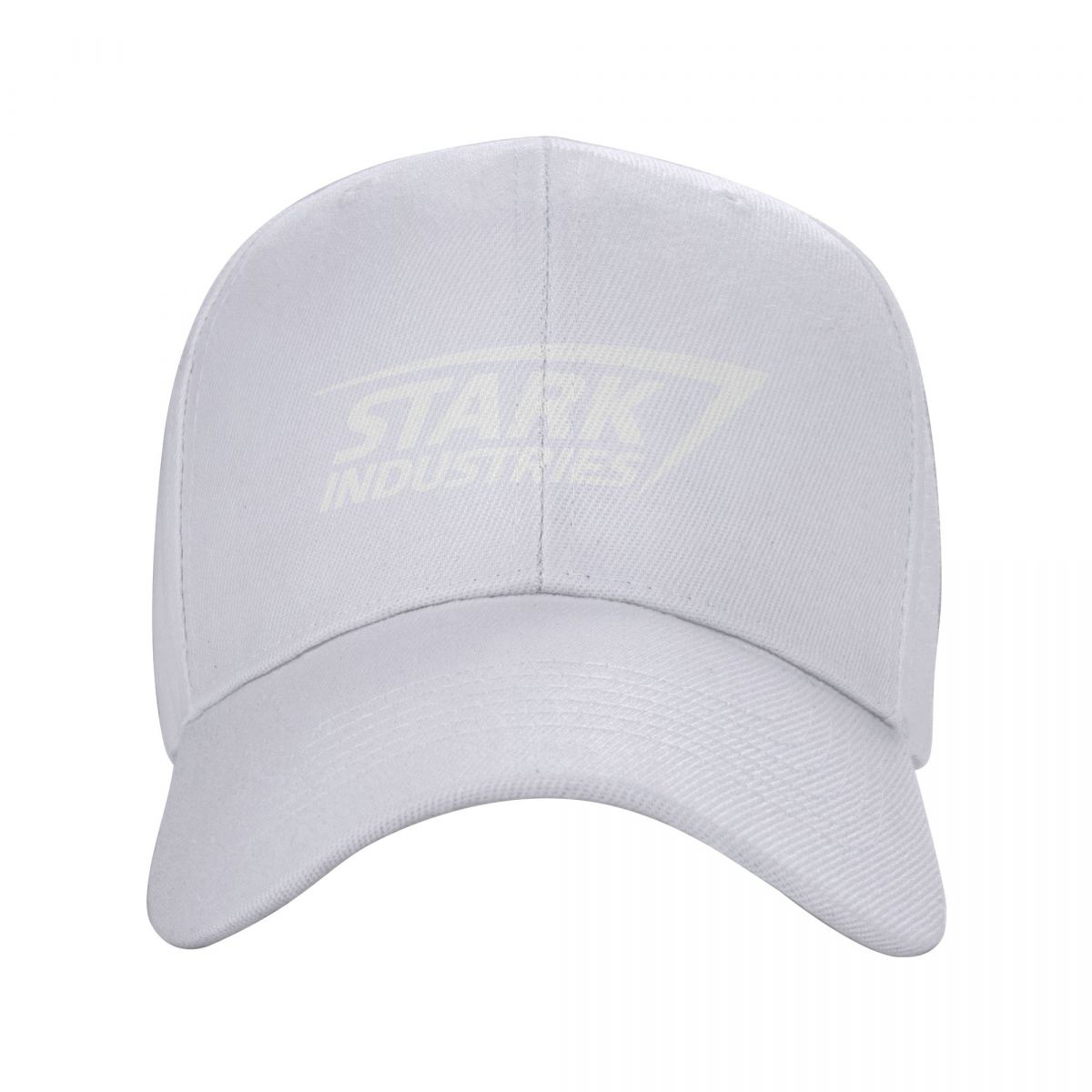 Custom Iron Company Stark Industries Baseball Cap Men Women Breathable Dad Hat Streetwear Snapback Caps Sun Hats: WHITE