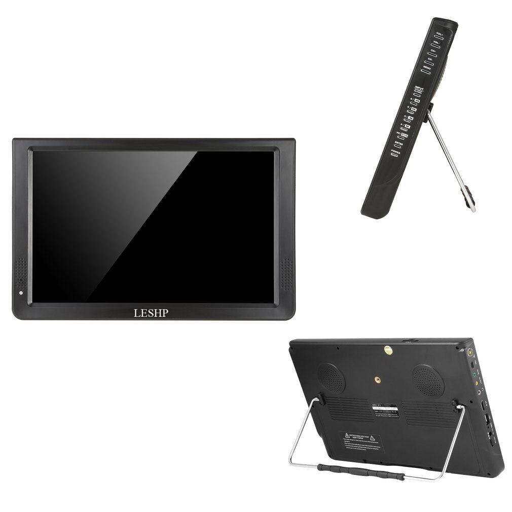 LESHP Tragbare D12-ATSC Multimedia Spieler LCD Anzeige mit Digital TV Tuner 12,1 zoll Monitor LED Tafel Fahrer HD USB/TF