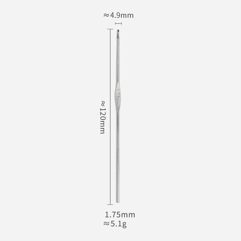 Crochets à tête unique en métal, taille 0.5mm-1.9mm, tissage de fil, artisanat, dentelle, laine, outil de besoin de CROCHET pour tricoter et accessoires: green
