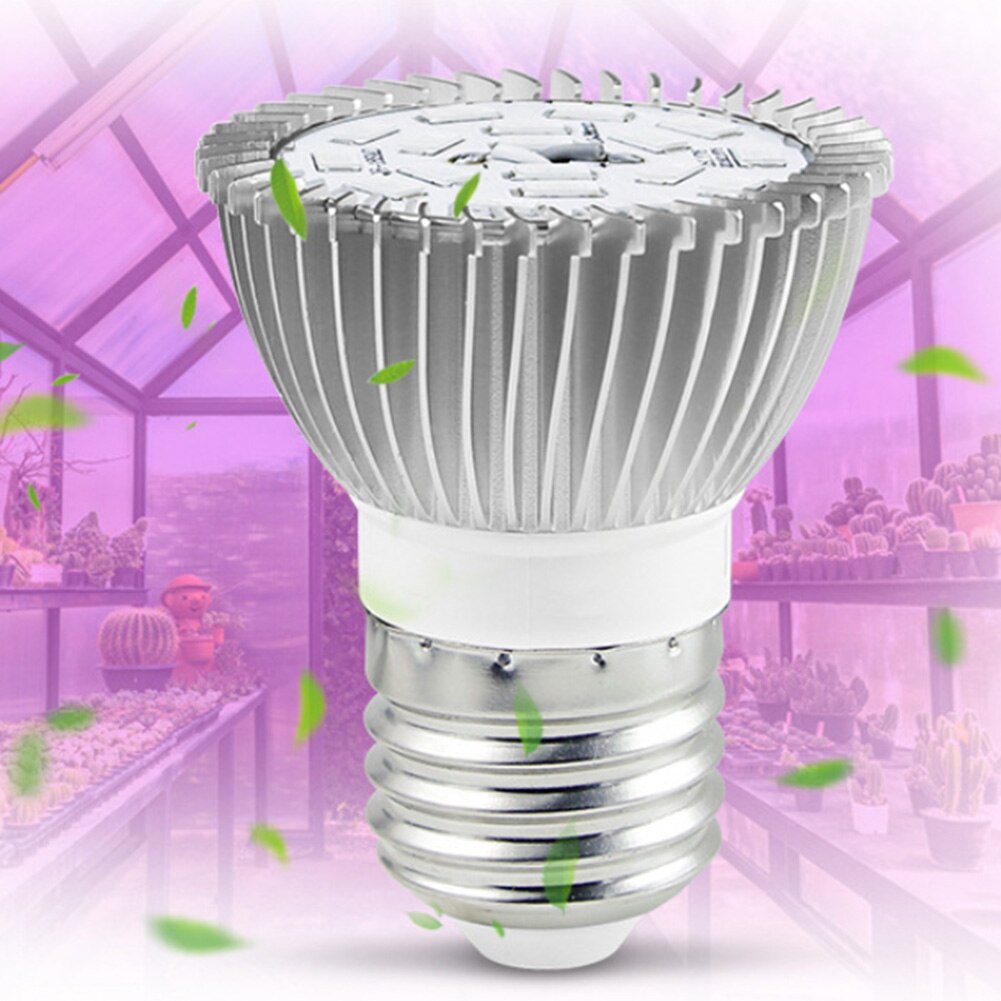 18/28 ledet  e27 ledet planter vekstlampe høy lysstyrke frøplante voksende pære uv lys frøplante voksende pære