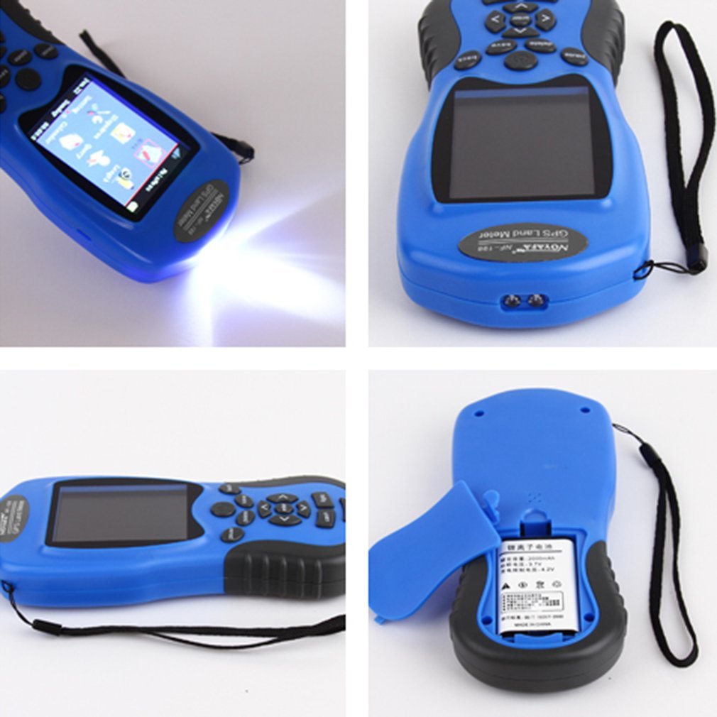 NF198 GPS Test Devices GPS Land Meter LCD Display Measuring Value Figure Farm Land Surveying