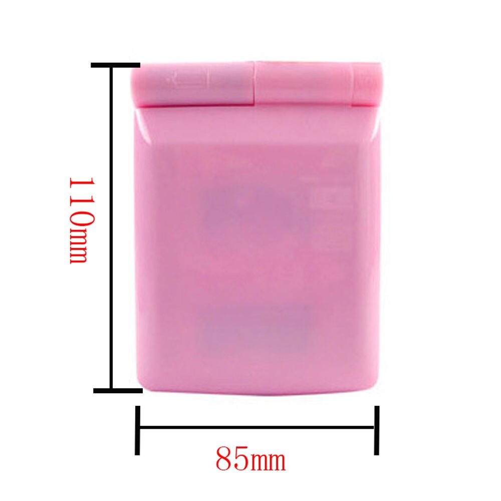 1PC Women Travel Portable Pocket Make Up Mirror with 8 LED Lights Cosmetic Folding Compact Makeup Tool Ladies Nice