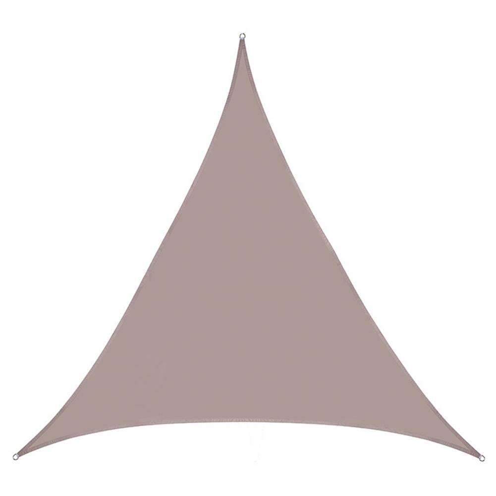 Dreieckiger sonnenschutz, wasserdicht und staubdicht, für garten, terrasse, pool, picknick, camping: Khaki