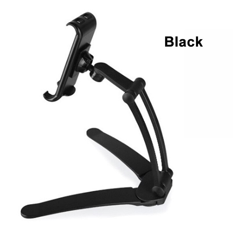 2 In 1 Supporti Tablet di Attaccatura di Parete Del Desktop Multi-funzione di staffa In Lega di Alluminio 3M Tablet Supporto Marsgine: Black