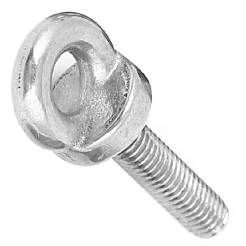 M5 x 20mm Metric Thread Machinery Shoulder Lifting Eye Bolt 4Pcs