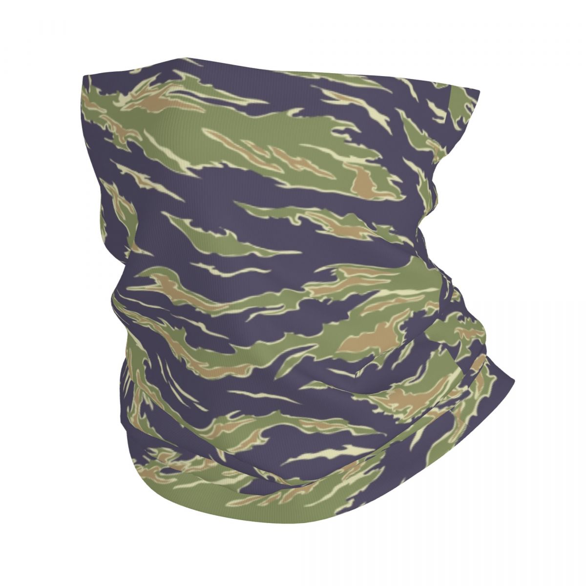 Custom Germany Splinter Camo Bandana Neck Gaiter UV Protection Face Scarf Cover Splittertarn Camouflage Headwear Tube Balaclava: MULTI