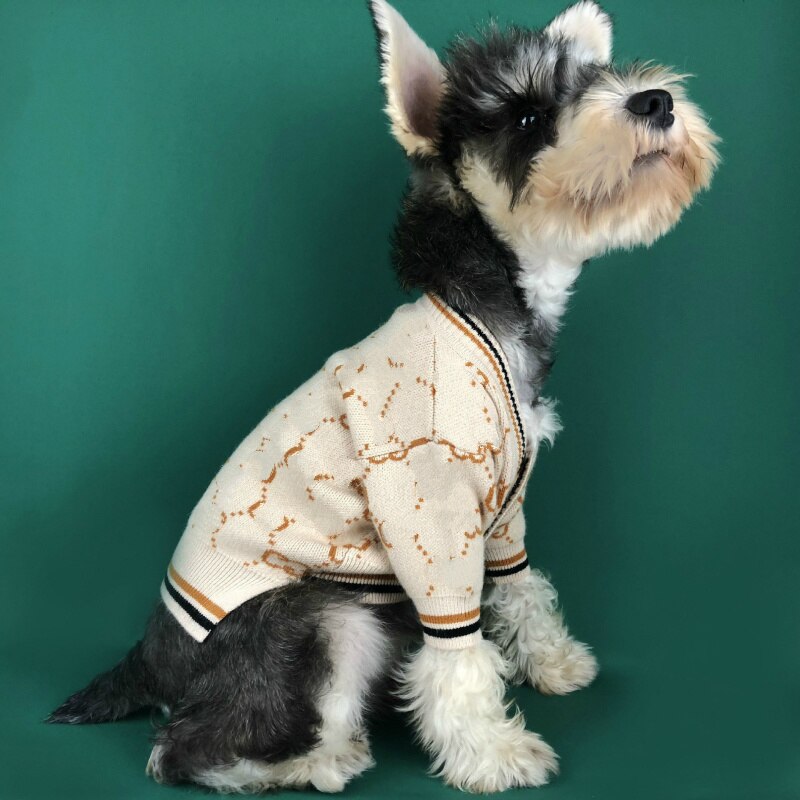 chien pull luxe chiens coton sweat pour Yorkshire Chihuahua tenue doux manteaux pour bouledogue français carlin chiot Costume