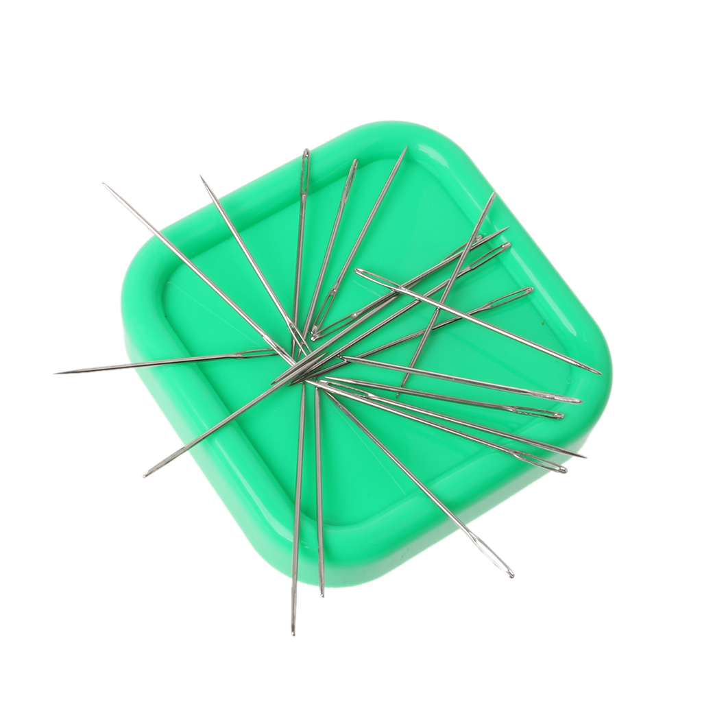 Magnetic Box Sewing Needles Storage Pins Case for Needlework DIY Cross Stitch