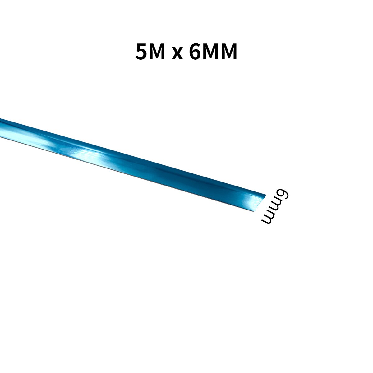 Auto Chrome Moulding Trim Strip Bumper Protector Door Protective Mouldin Styling Door Chrome Strip Car Sticker Детали экстерьеpa: 5M-6mm