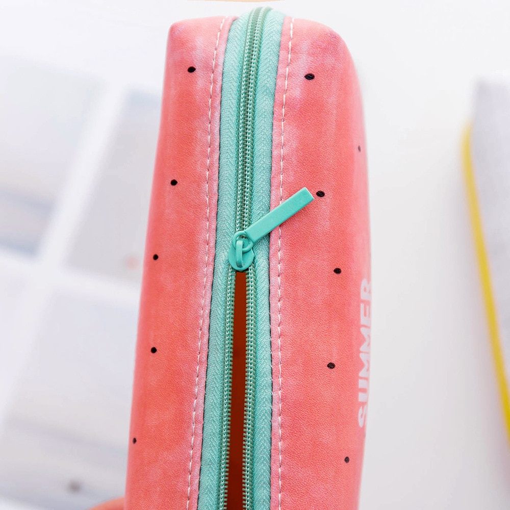 Schattige fruitserie etui student schoolbenodigdheden schrijfwaren tas cartoon pennenzak jongens en meisjes schattige pennendoos