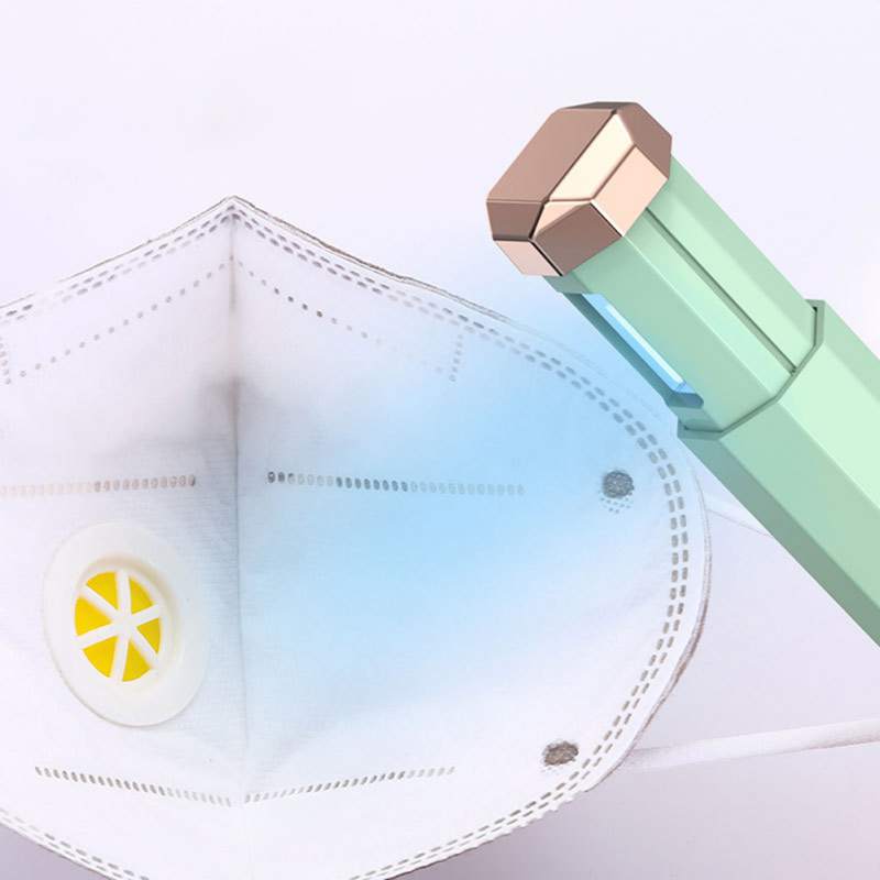 Retractable UV Home Office Travel Ultraviolet Portable Disinfection Lamp UV Lamp Sterilizer Table Lamp for Office Travel Home: White