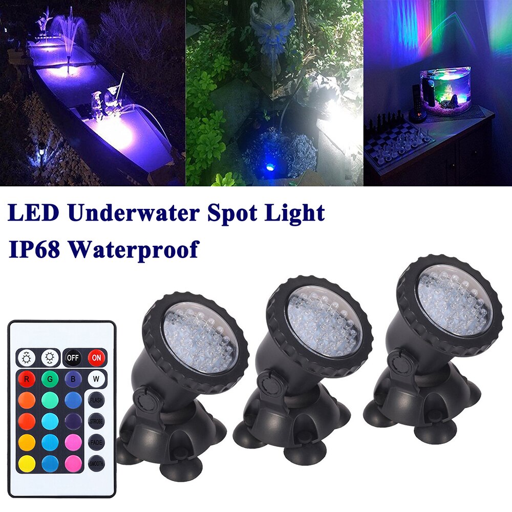 Led Aquarium Licht Led Spotlight Led Aquarium Licht Led Onderwater Light Vijver Licht Zwembad Onderwater Licht