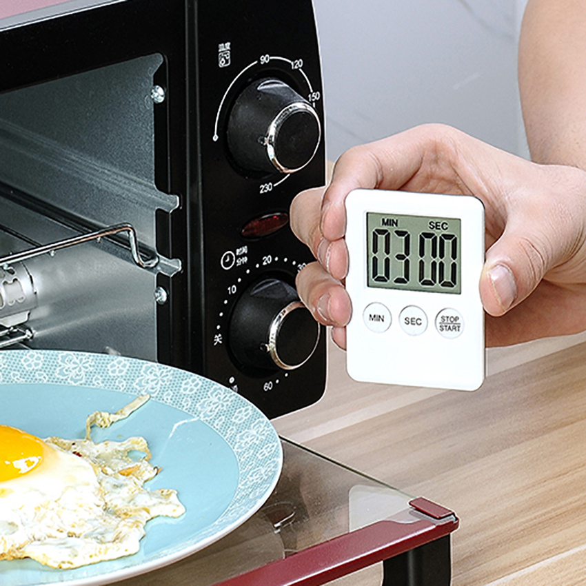 1 Pc Mini LCD Digital Magnetic Count down Timer Stopwatch Timer Kitchen Racing Alarm Clock Kitchen Tools