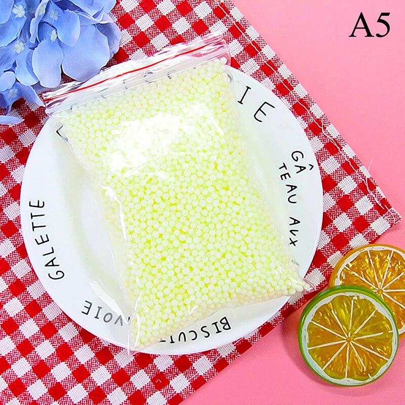 1 paquet de boules de polystyrène styromousse bouteille bricolage neige boue particules accessoires boules de boue petites minuscules perles de mousse pour remplissage de mousse: A5