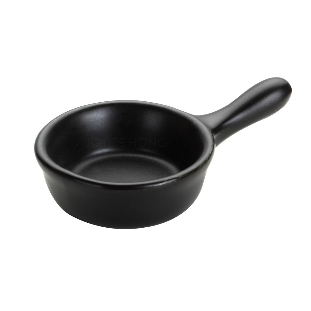 2 teile/los Vorspeise Platte würzen tauchen Saucen Gericht Mit griff Snack Schalen Platte tauchen Schüssel mit griff: E.