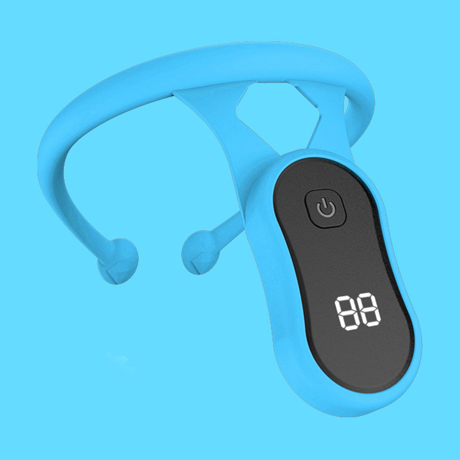 Smart Posture Corrector Reminder Device Posture Training Strap for Children Posture Correction: Blue Basic Model
