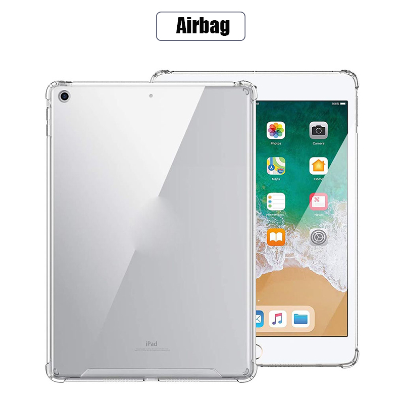 For iPad 2 iPad 3 iPad 4 PC Back Case PU Leather Stand Cover A1395 A1396 A1397 A1416 A1430 A1403 A1458 A1459 A1460 Tablet Case: Airbag