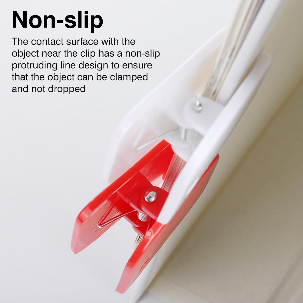 Acrylic Clamp Paper Clips Ticket Holder Paper Documents Organizer Student School Office Supplies Bookmark Binder Clip