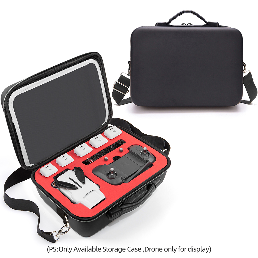 For Fimi X8 Mini Drone Shoulder Bag Portable Storage Bag Handbag Waterproof Carrying Case Box Hard Cover Accessories: Style 9 Red