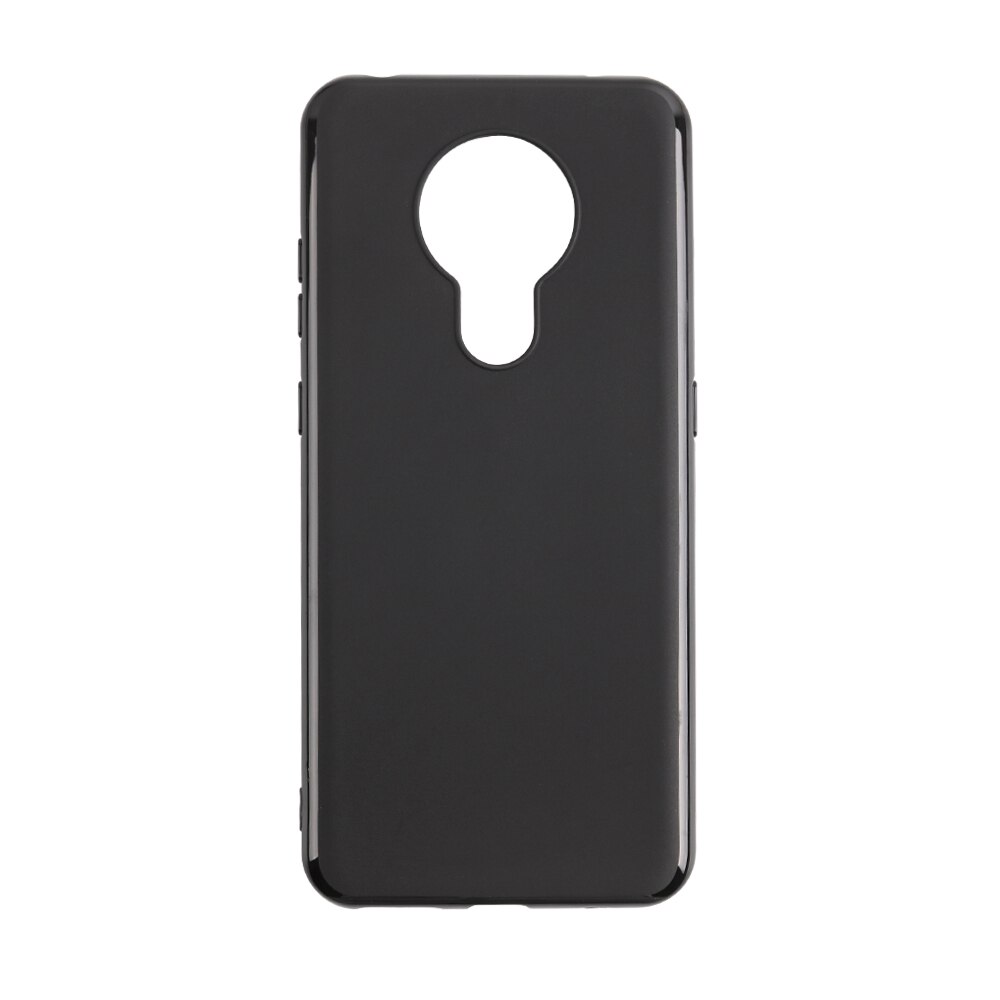 Funda a prueba de golpes para Nokia 3,4, funda negra suave de TPU a prueba de golpes para Nokia 3,4 TA-1288 TA-1285 TA-1283 Couqe