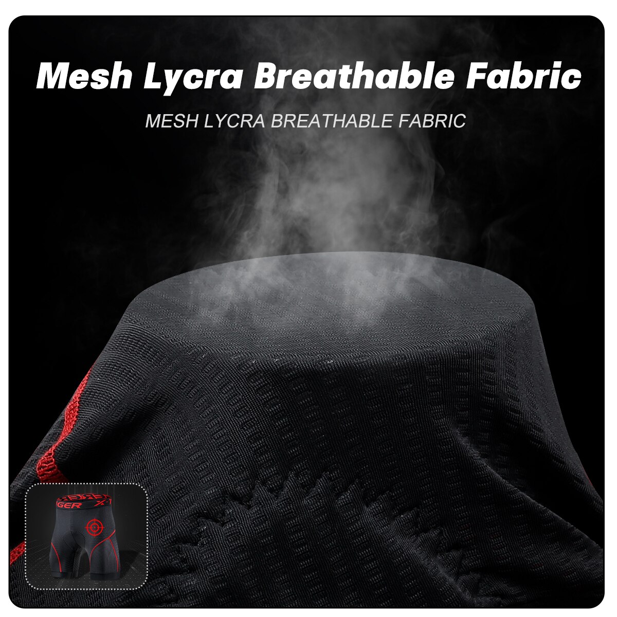 Pantalones cortos de ciclismo para X-TIGER, ropa interior de malla transpirable con almohadilla de Gel a prueba de golpes, para bicicleta de montaña, triangulación de envíos