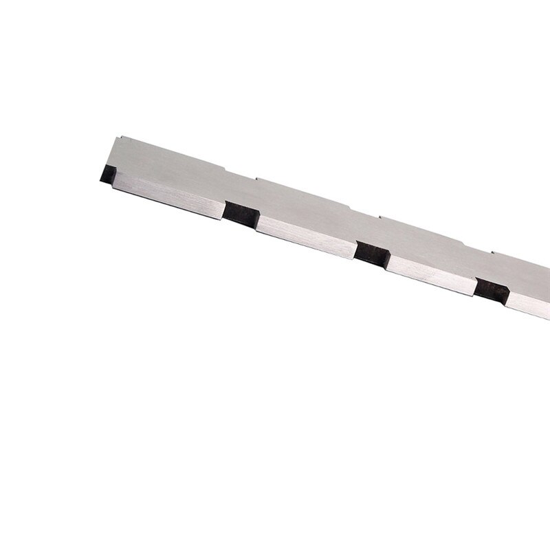 Stainless Steel Guitar Neck Notched Straight Edge Dual Scale Measuring Tool Guitar Fret Ruler Luthiers Measurement Fretboard