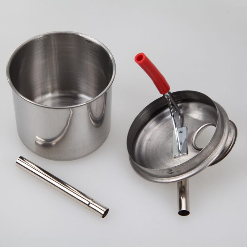 Pulverizador para pintura de acero inoxidable de 100-300ML, atomizador metálico para pintura en cerámica y cerámica