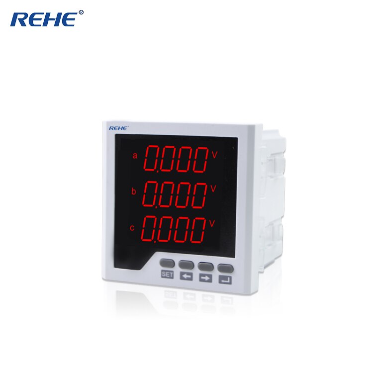 REHE RH-3D3 96*96MM Three Phase Multi-function Monitoring Instrument Measuring Instrument